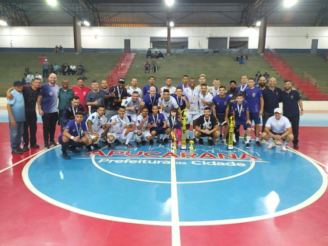 Trevis Tintas/Global Vip conquista o título da Copa Apucarana de Futsal