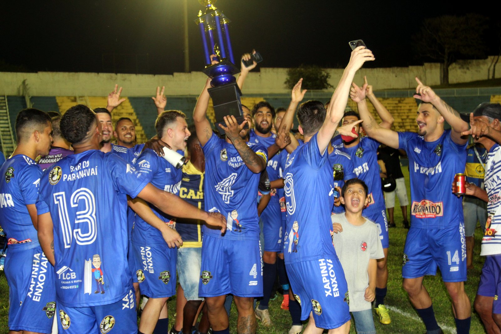 Pluma/Bar do Paranavaí e Olímpia/Açougue Top Carnes são campeões do Campeonato Amador de Arapongas