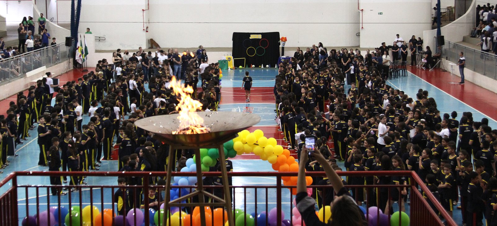 Jogos das Crianças de Apucarana inicia com grande celebração