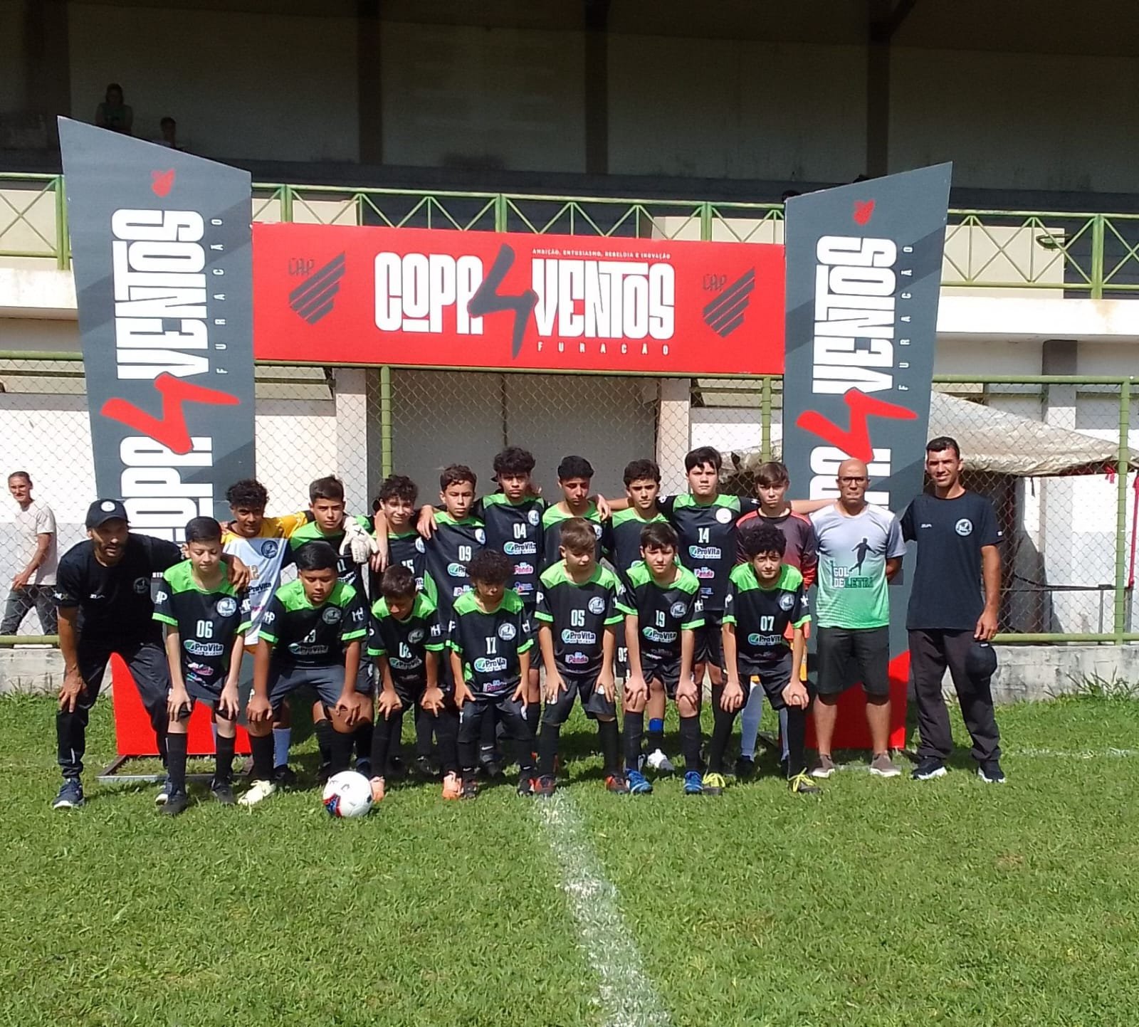 Apucarana recebe etapa final da Copa 4 Ventos Furacão e Escolinha um Gol de Letra chega à semifinal
