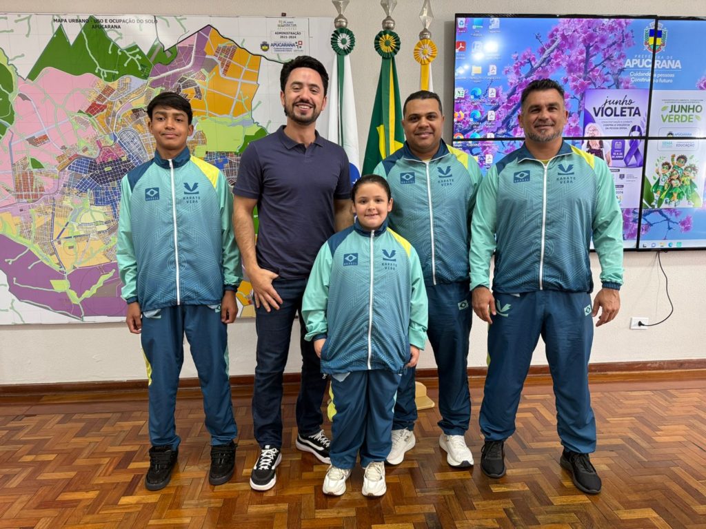 Atleta bolsista da Prefeitura de Apucarana integra equipe que será a única representante do Brasil na 1ª Copa Libertadores da América de Karatê