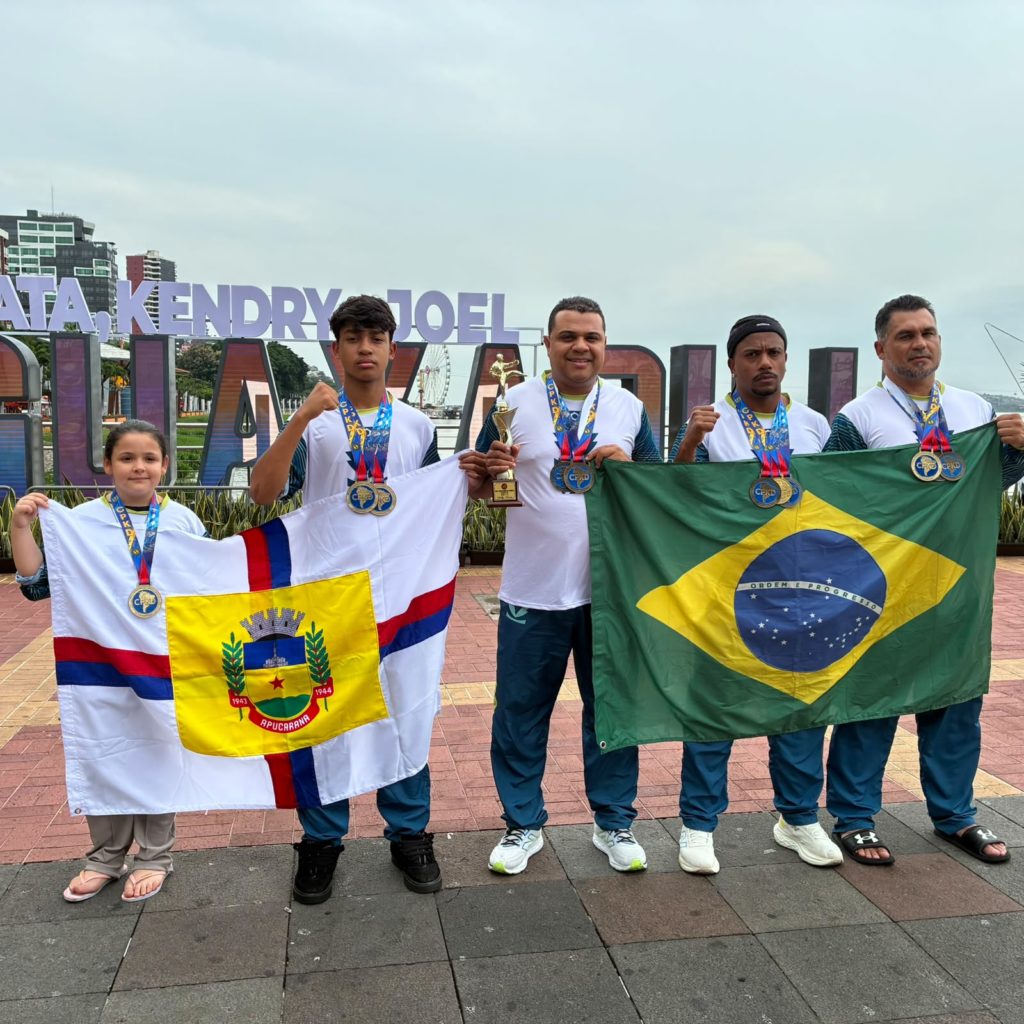 Única representante do Brasil na competição, equipe de Apucarana conquista 10 medalhas na Copa Libertadores da América de Karatê