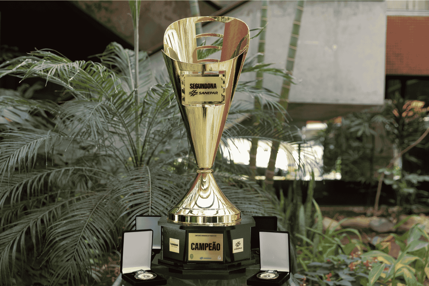 Taça da Segundona Sanepar 2026 ficará exposta até a final