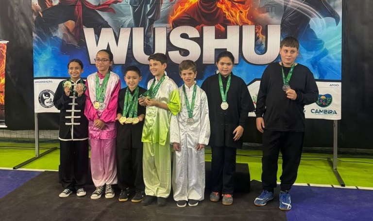 Atletas de Rio Bom conquistam excelentes resultados na 3ª edição do Wushu Open