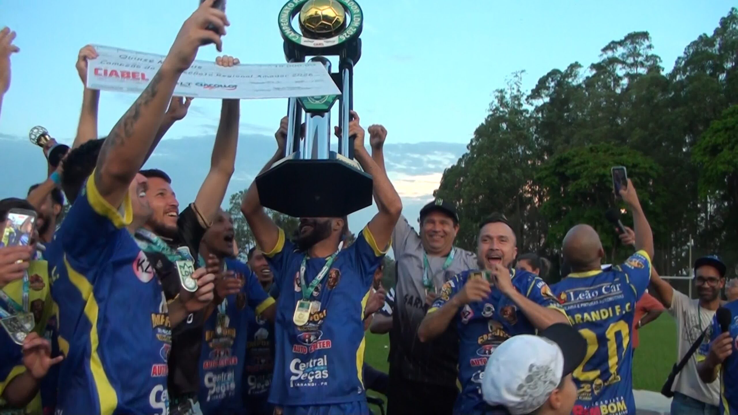 Sarandi FC é campeão do Regional da Liga de Maringá 2026