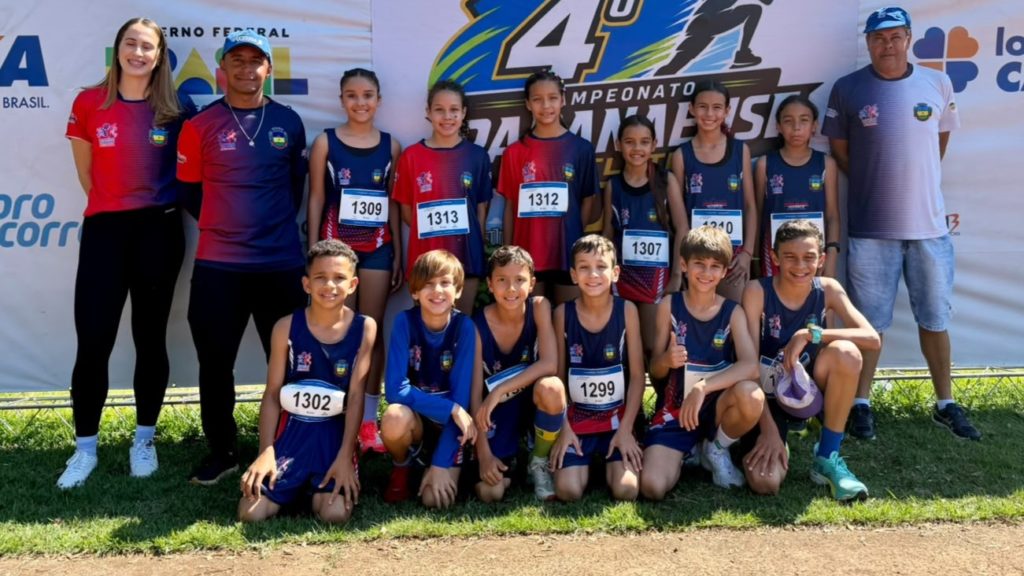 Equipe de atletismo Sub-12 de Apucarana é vice-campeã paranaense